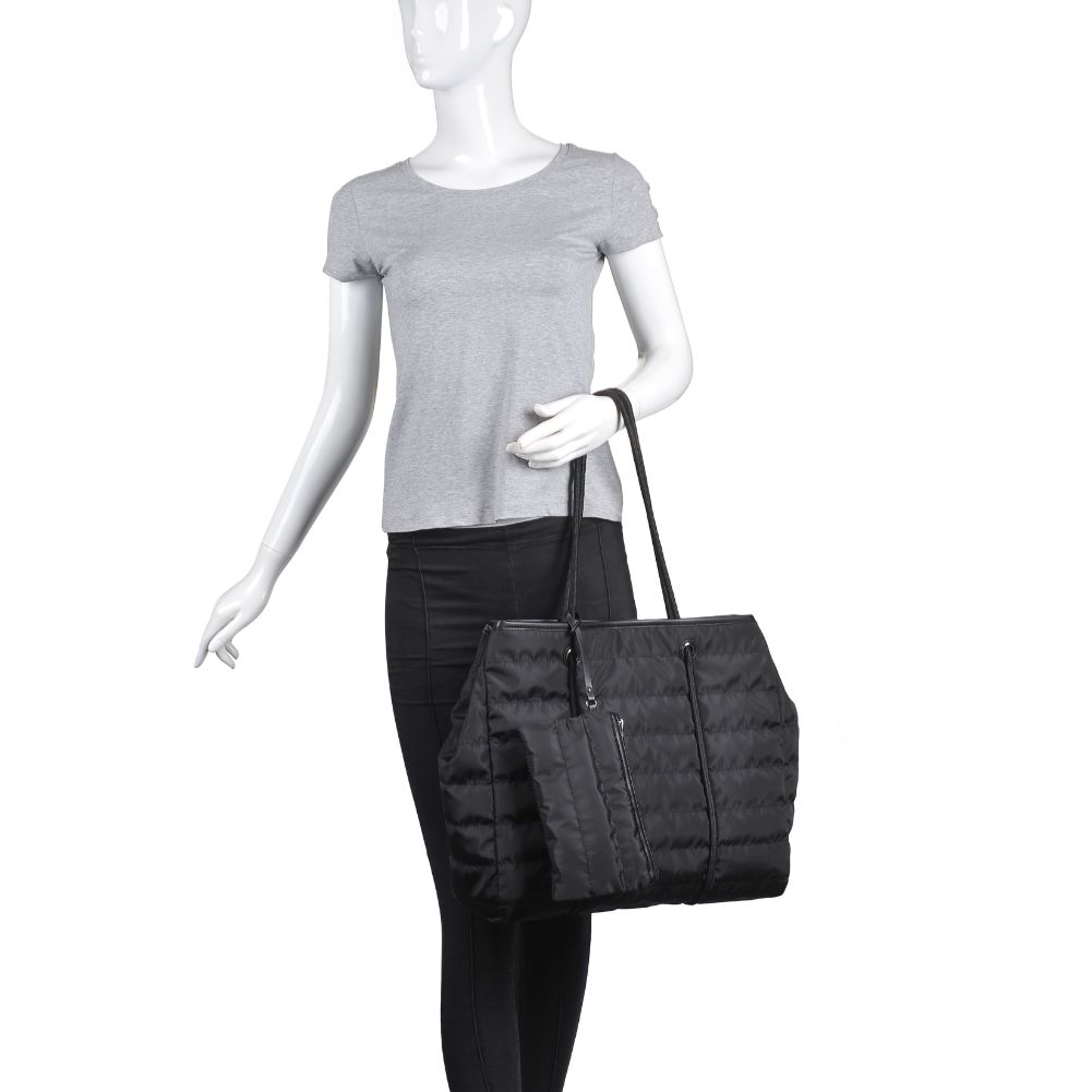 Product Image of Urban Expressions Mia Tote 840611172112 View 5 | Black