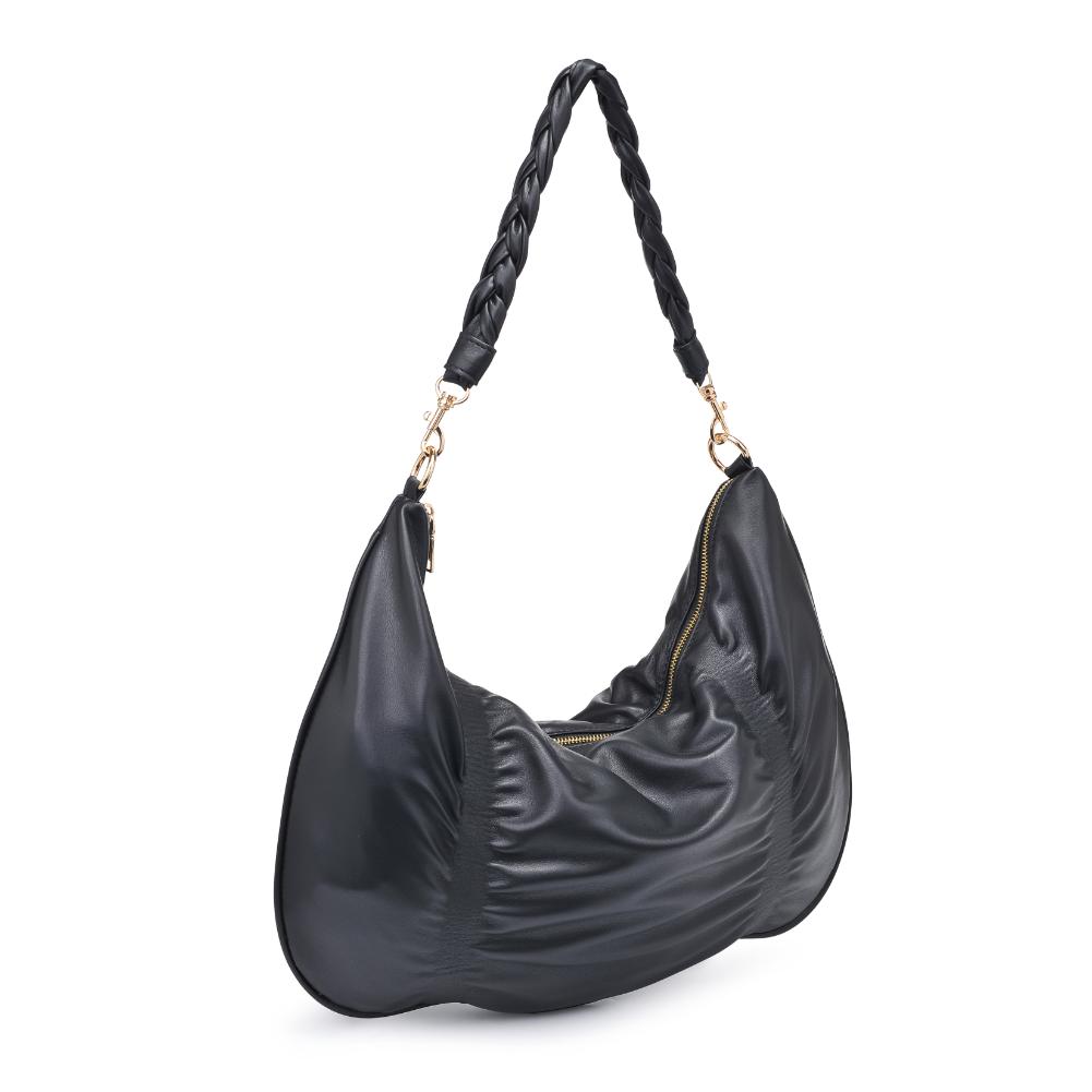 Product Image of Urban Expressions Amber Hobo 840611130433 View 6 | Black