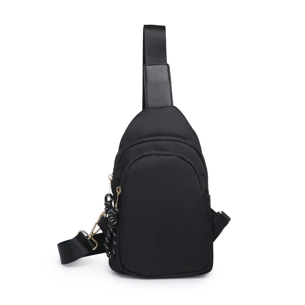 Product Image of Urban Expressions Ace Sling Backpack 840611177650 View 1 | Black