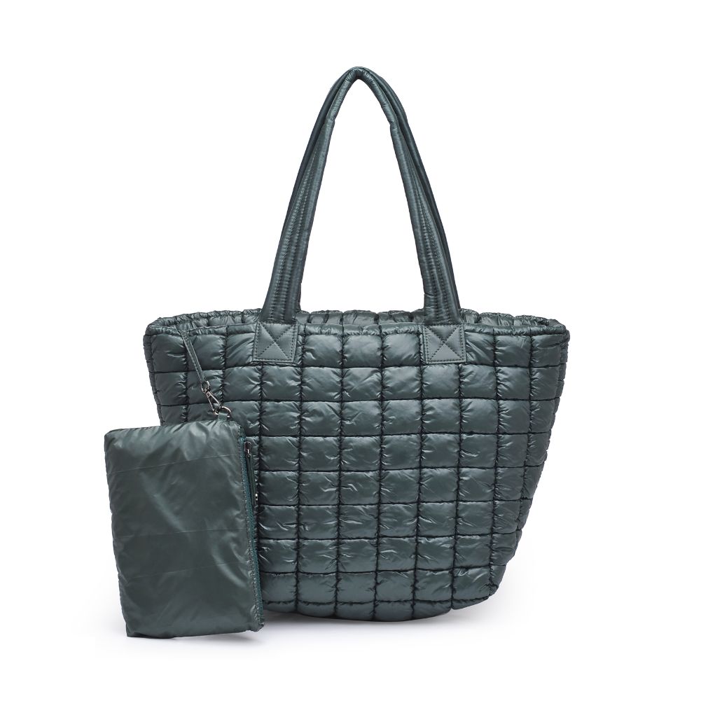 Product Image of Urban Expressions Breakaway - Puffer Tote 840611119865 View 5 | Hunter Green
