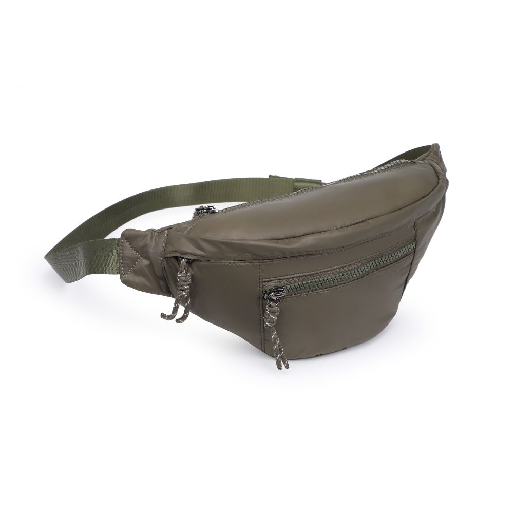 Product Image of Urban Expressions Laurence - Nylon Belt Bag 840611114853 View 6 | Olive