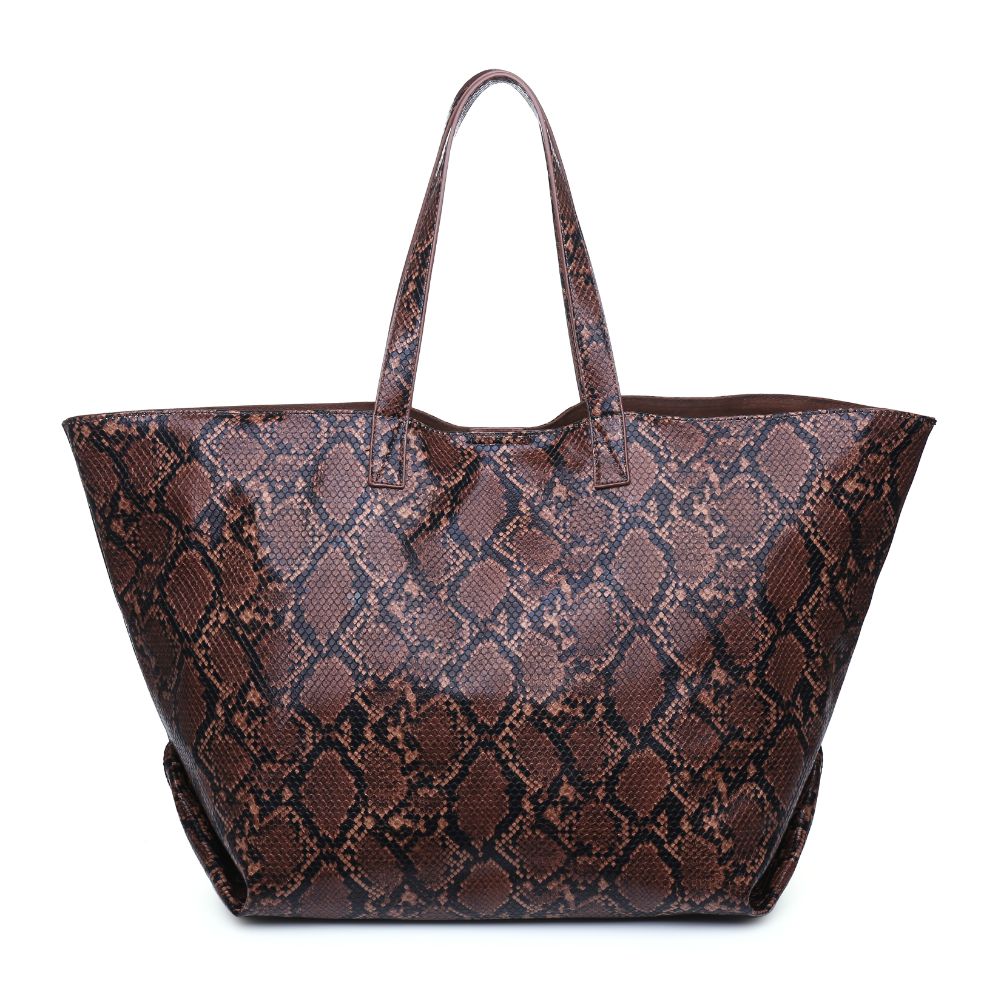 Product Image of Urban Expressions Mylah Tote 840611163363 View 1 | Chocolate