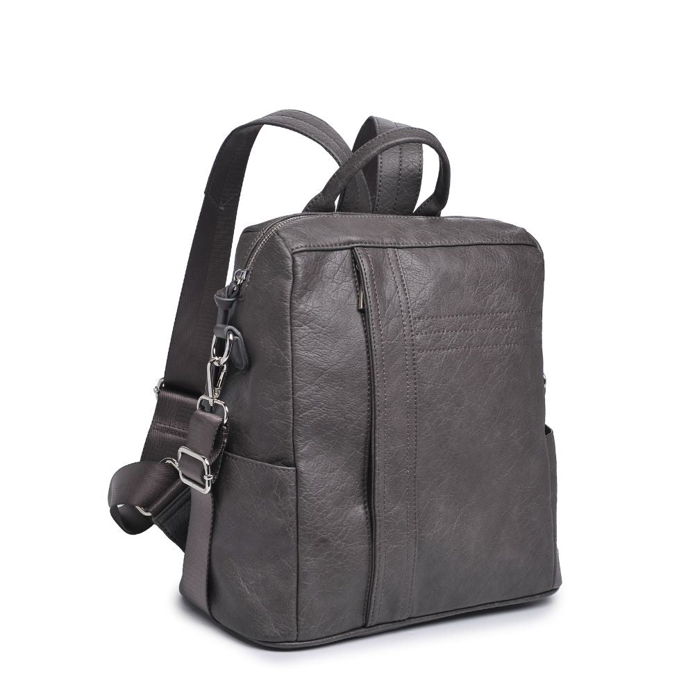 Product Image of Urban Expressions Everett Backpack 818209010269 View 6 | Grey