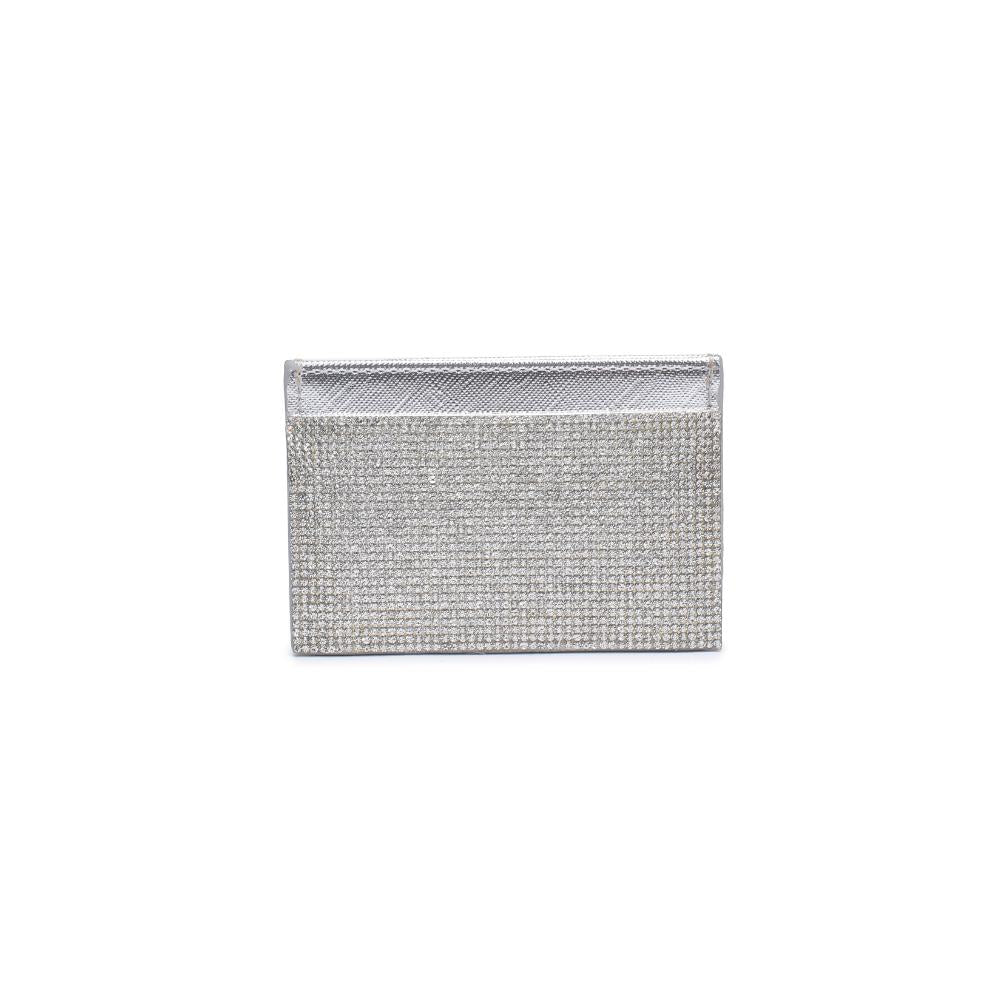 Product Image of Urban Expressions Gigi Card Holder 840611126573 View 5 | Silver