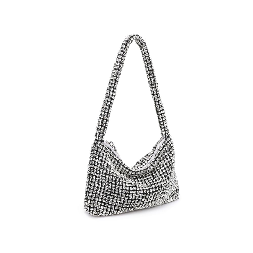 Product Image of Urban Expressions Jackson Evening Bag 840611120984 View 6 | Silver