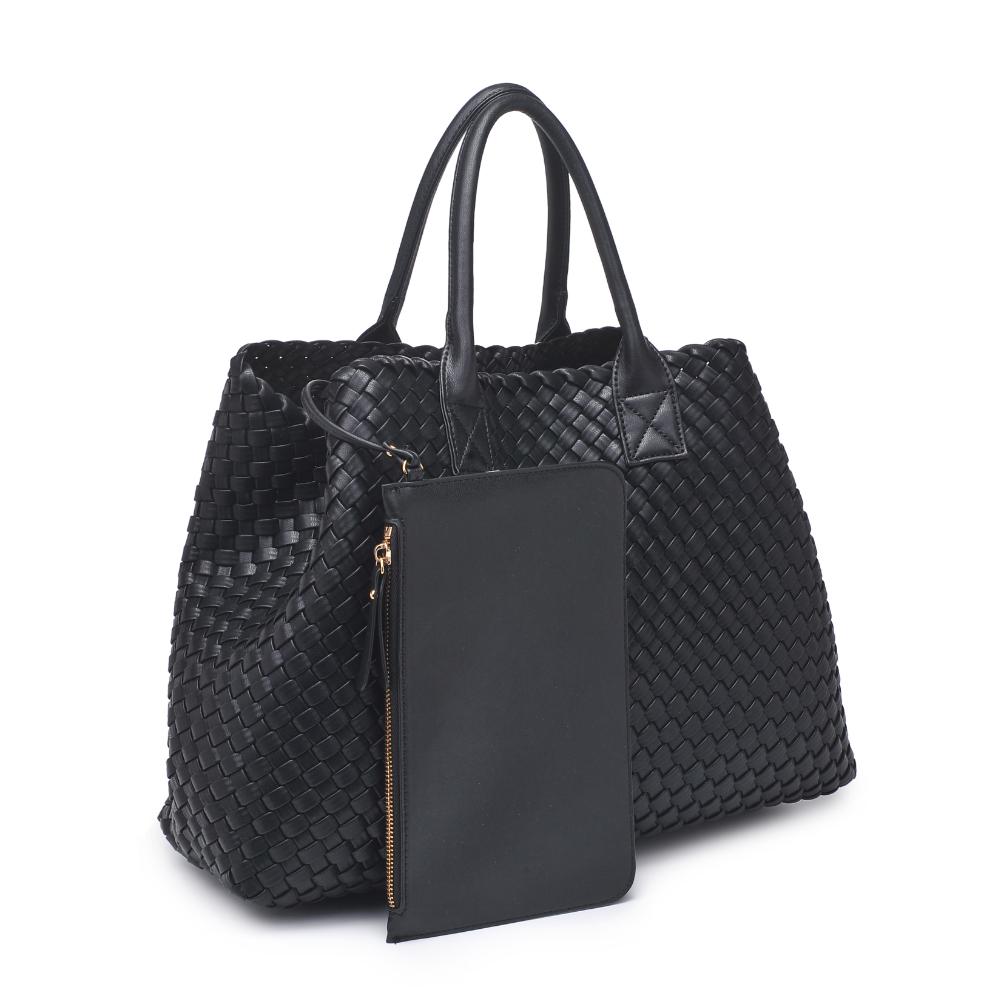 Product Image of Urban Expressions Ithaca Tote 840611122520 View 6 | Black