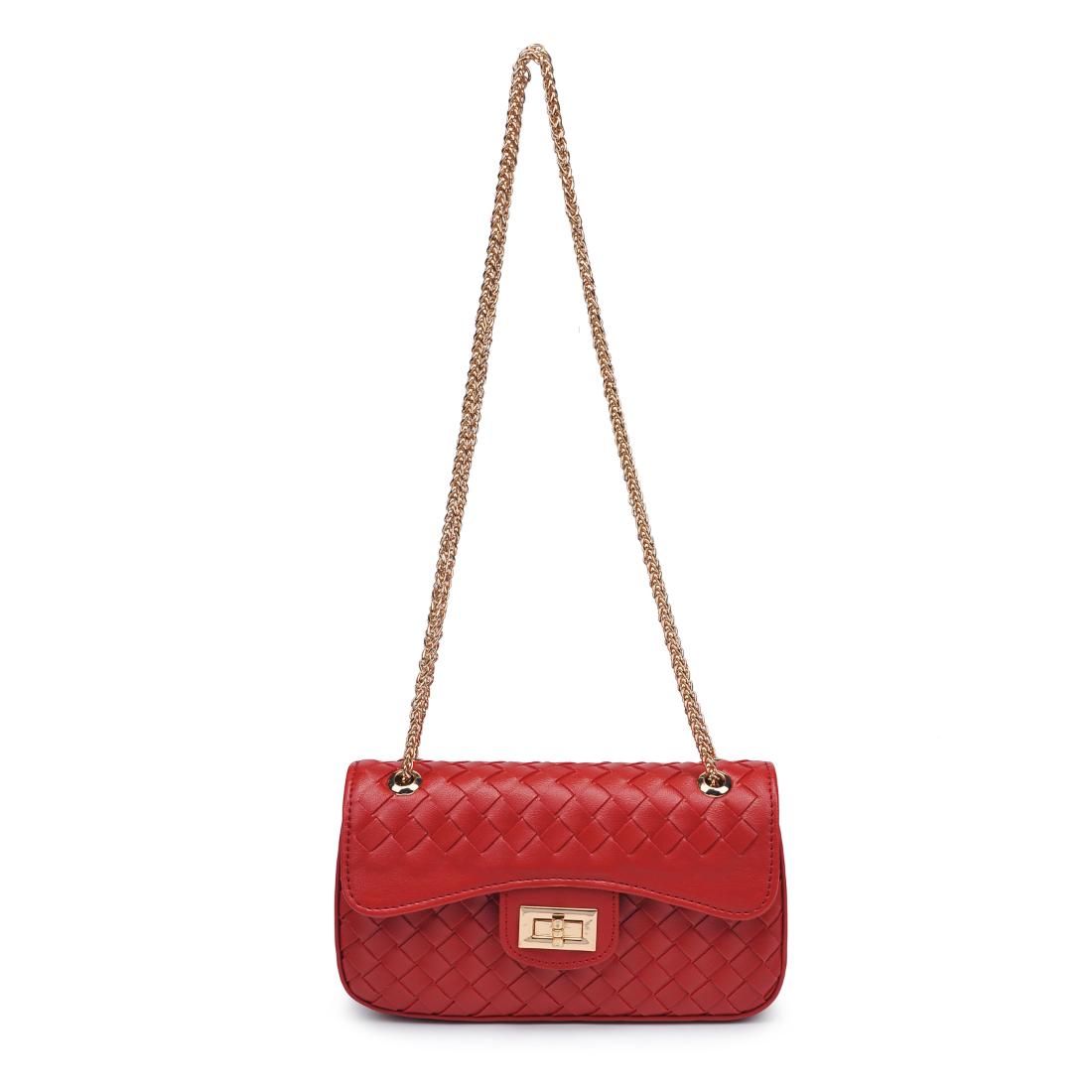 Product Image of Urban Expressions Fiona Crossbody 840611194503 View 5 | Red