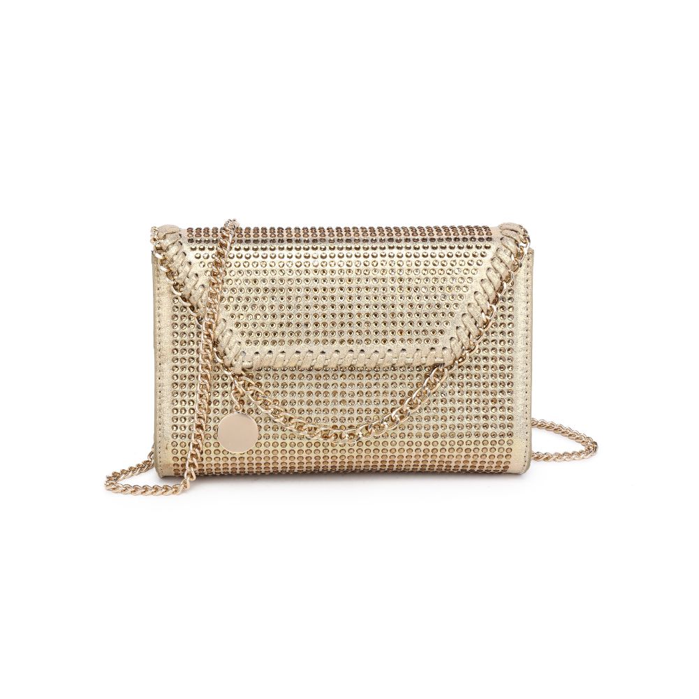 Product Image of Urban Expressions Gloria Crossbody 840611120755 View 5 | Gold