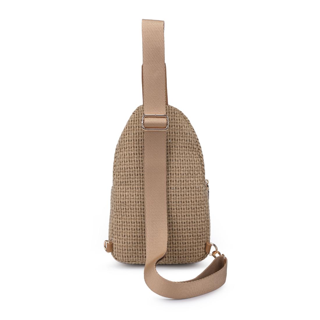 Product Image of Urban Expressions Jean Sling Backpack 840611146533 View 7 | Natural