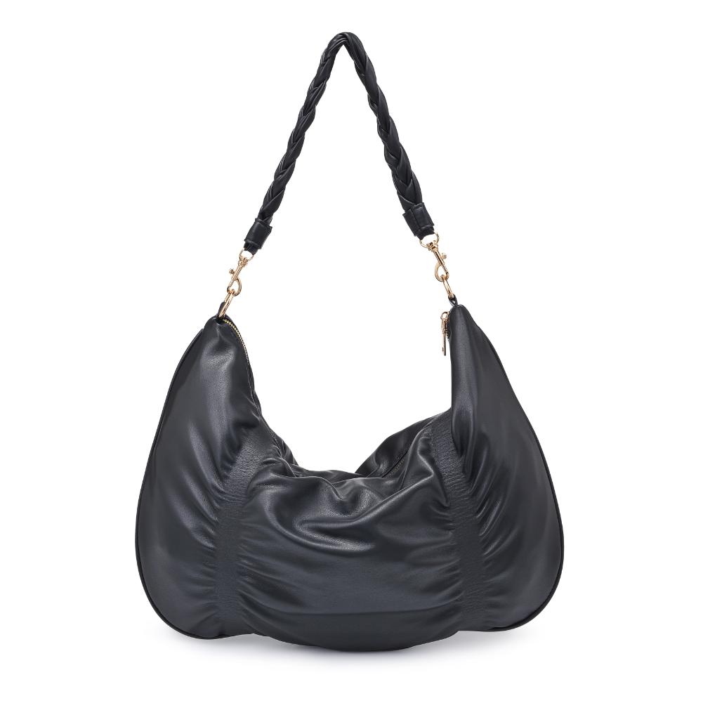 Product Image of Urban Expressions Amber Hobo 840611130433 View 7 | Black