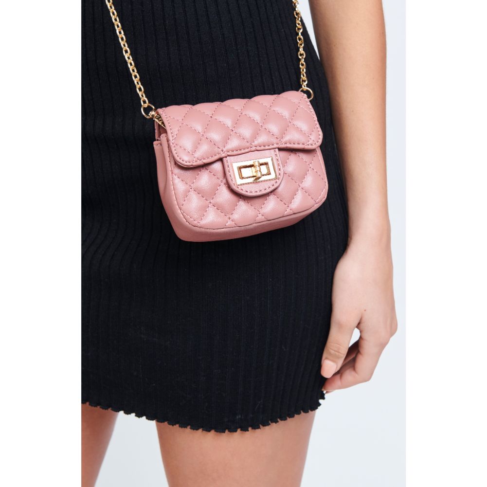 Woman wearing Rosewood Urban Expressions Amie Crossbody 840611175243 View 2 | Rosewood