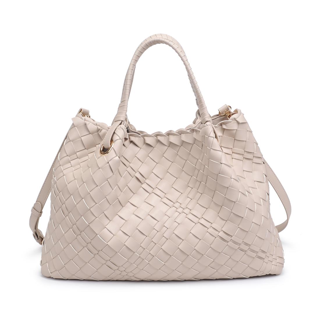 Product Image of Urban Expressions Natalie Tote 840611145789 View 1 | Ivory