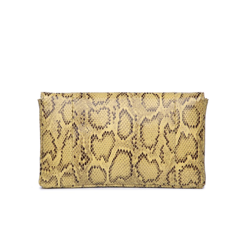 Product Image of Urban Expressions Essie Clutch NA-840611163004 View 3 | Mustard