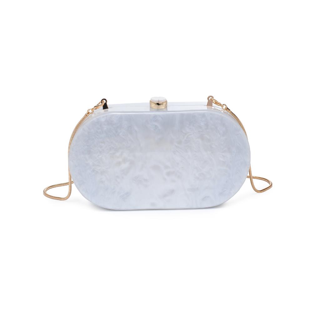 Product Image of Urban Expressions Jimberly Evening Bag 840611129246 View 7 | Ivory