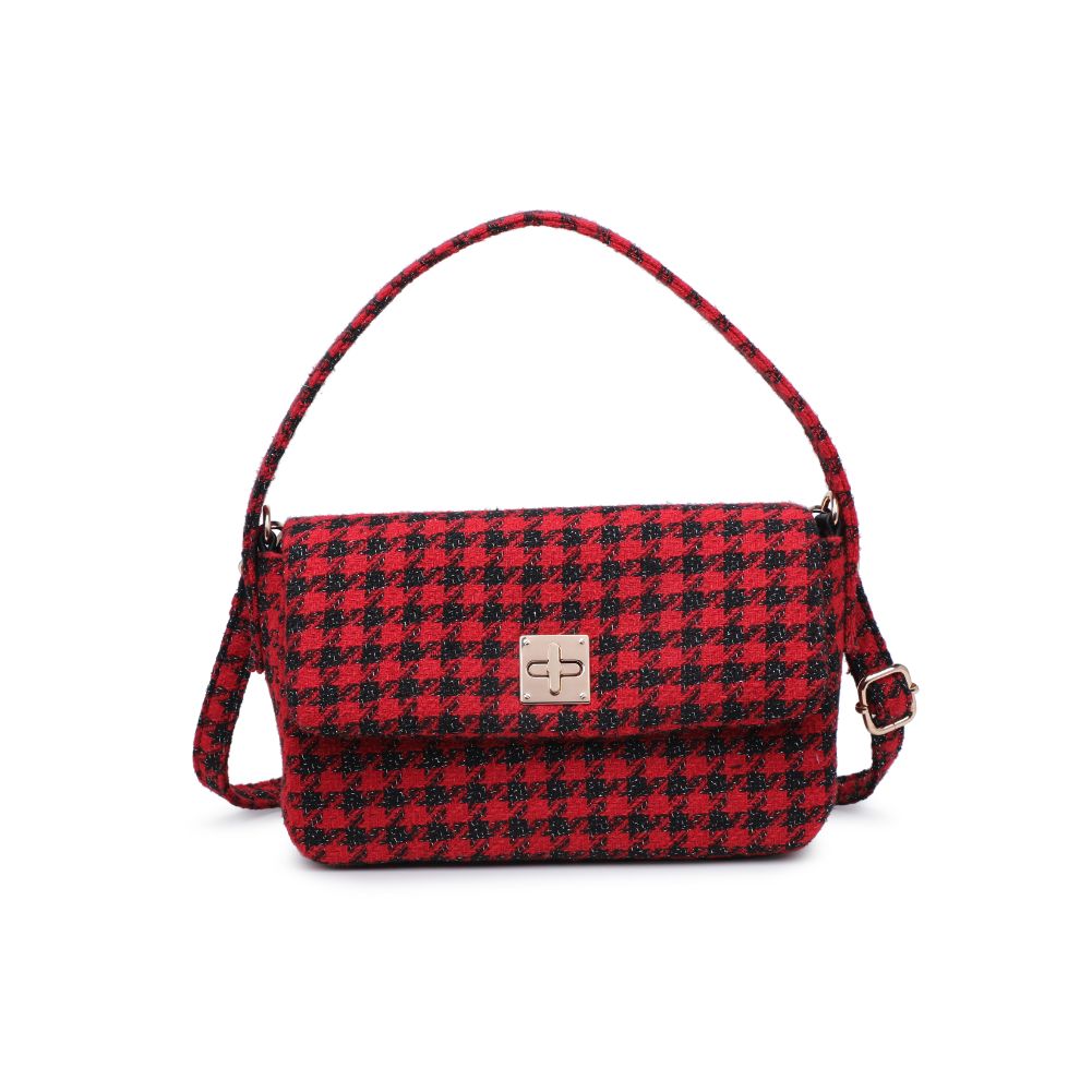 Product Image of Urban Expressions Sidney Crossbody 840611116567 View 5 | Red Black