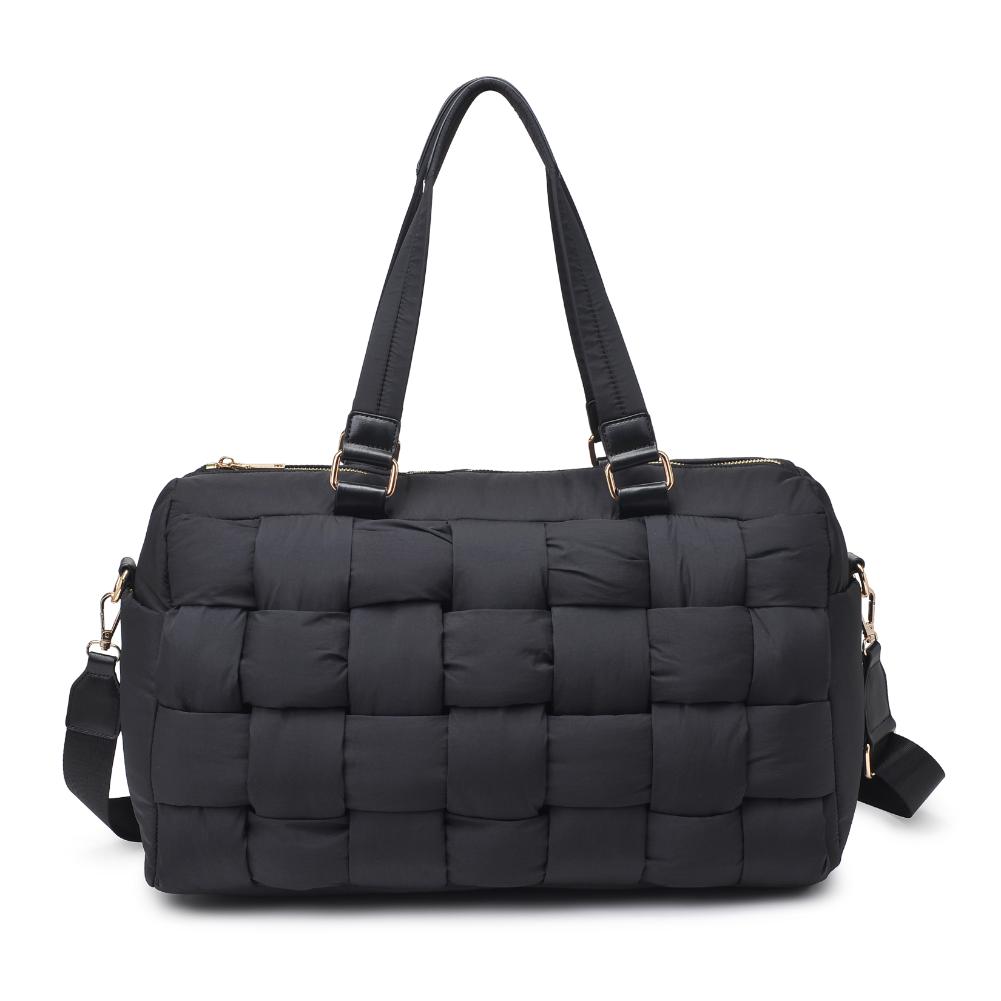 Product Image of Urban Expressions Serena Duffel 840611127532 View 5 | Black