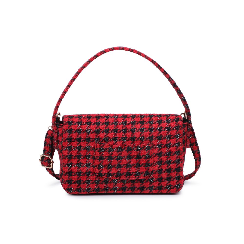 Product Image of Urban Expressions Sidney Crossbody 840611116567 View 7 | Red Black