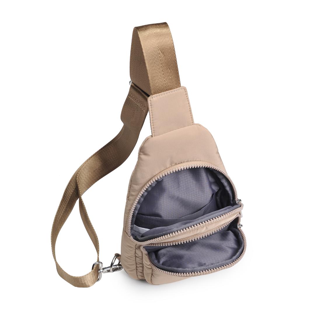 Product Image of Urban Expressions Kenny Sling Backpack 840611124975 View 8 | Natural