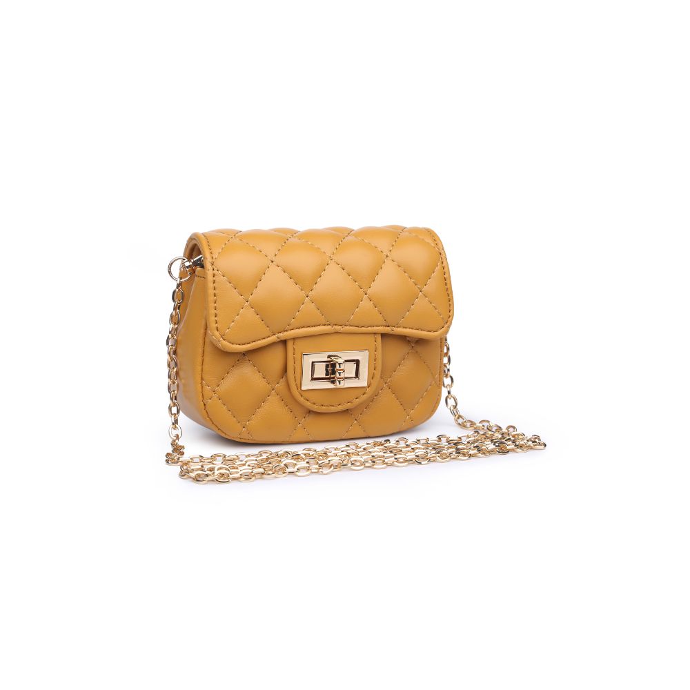 Product Image of Urban Expressions Amie Crossbody 840611175229 View 6 | Mustard