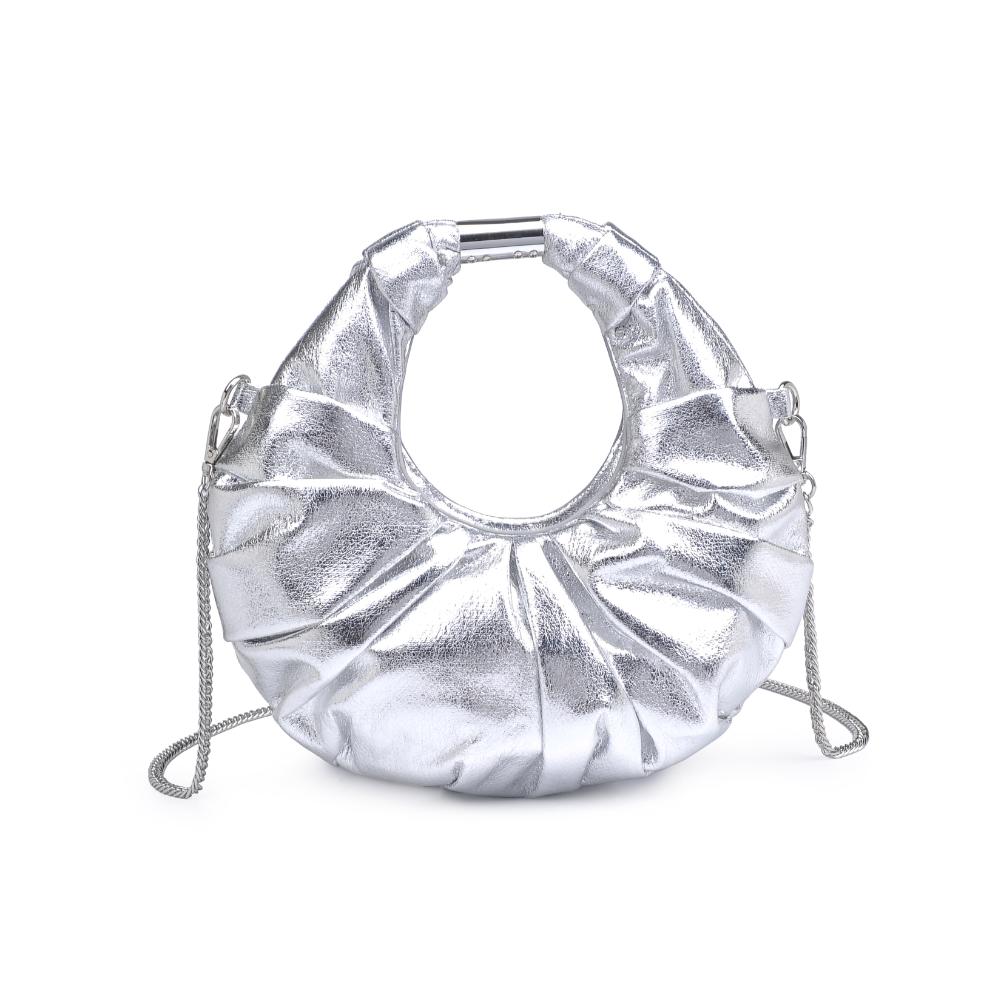 Product Image of Urban Expressions Sasha Crossbody 840611191427 View 5 | Silver