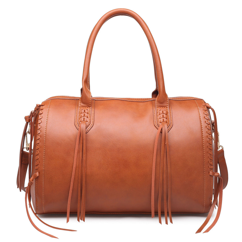 Product Image of Urban Expressions Baxter Satchel NA-840611125514 View 1 | Tan