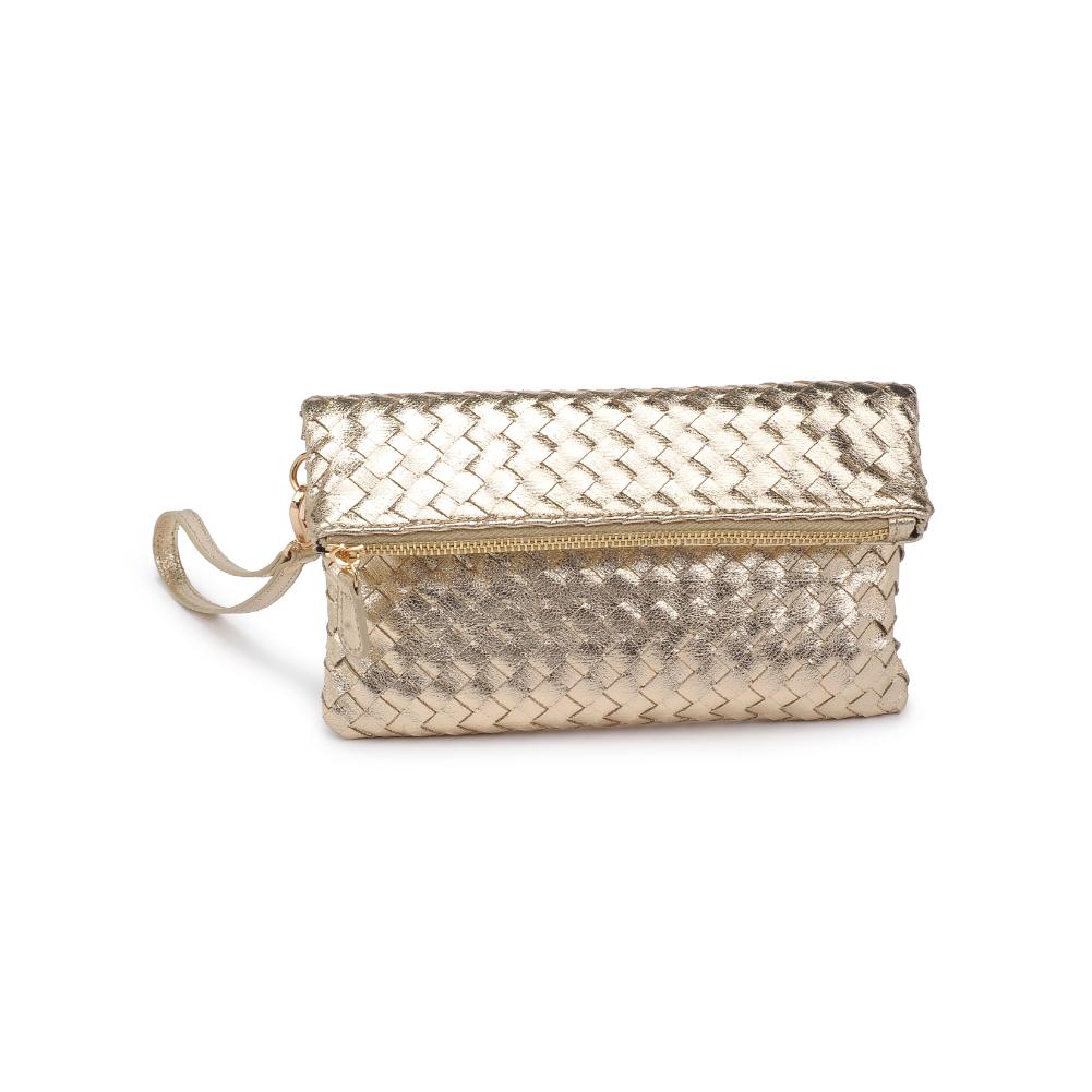 Product Image of Urban Expressions Aria Clutch 840611133960 View 5 | Gold