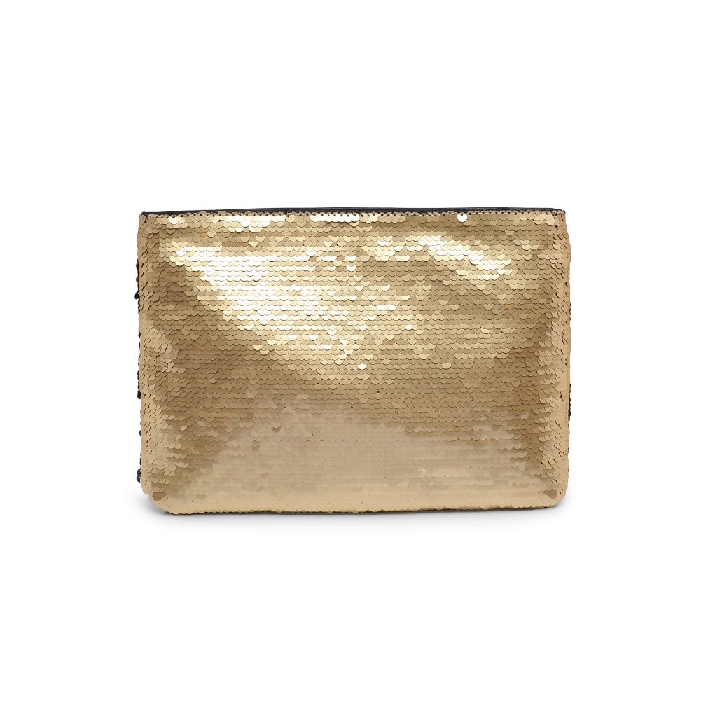 Product Image of Urban Expressions Message Reversible Sequin Evening Bag 818209012508 View 7 | Pop Fizz Clink