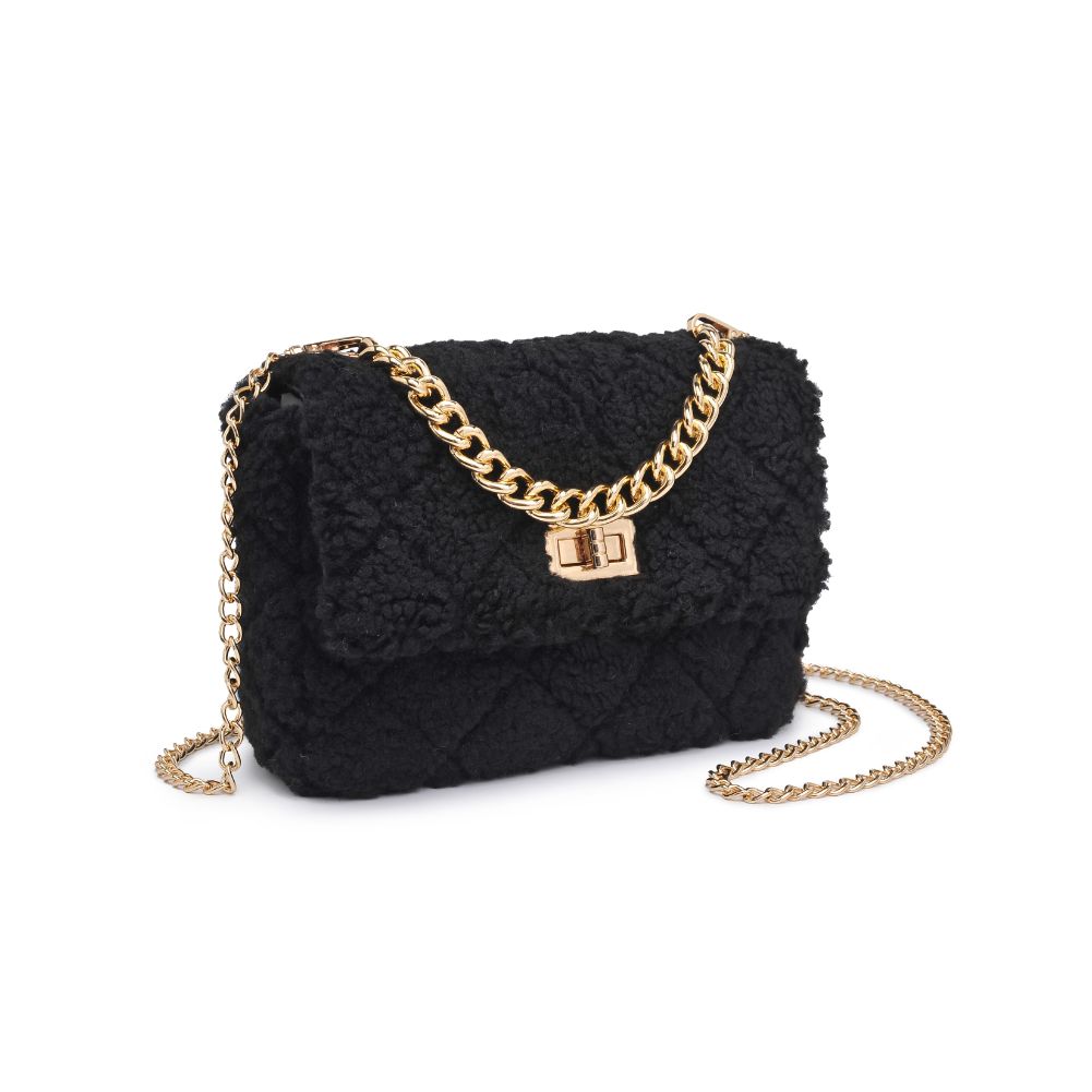 Product Image of Urban Expressions Corriedale - Sherpa Crossbody 840611100894 View 6 | Black