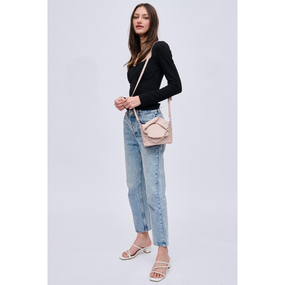 Woman wearing Natural Urban Expressions Jules Crossbody 840611191496 View 3 | Natural