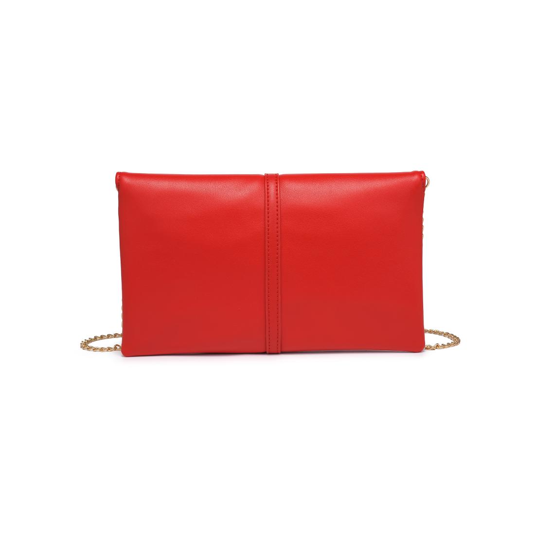 Product Image of Urban Expressions Heather Clutch 840611153142 View 7 | Red