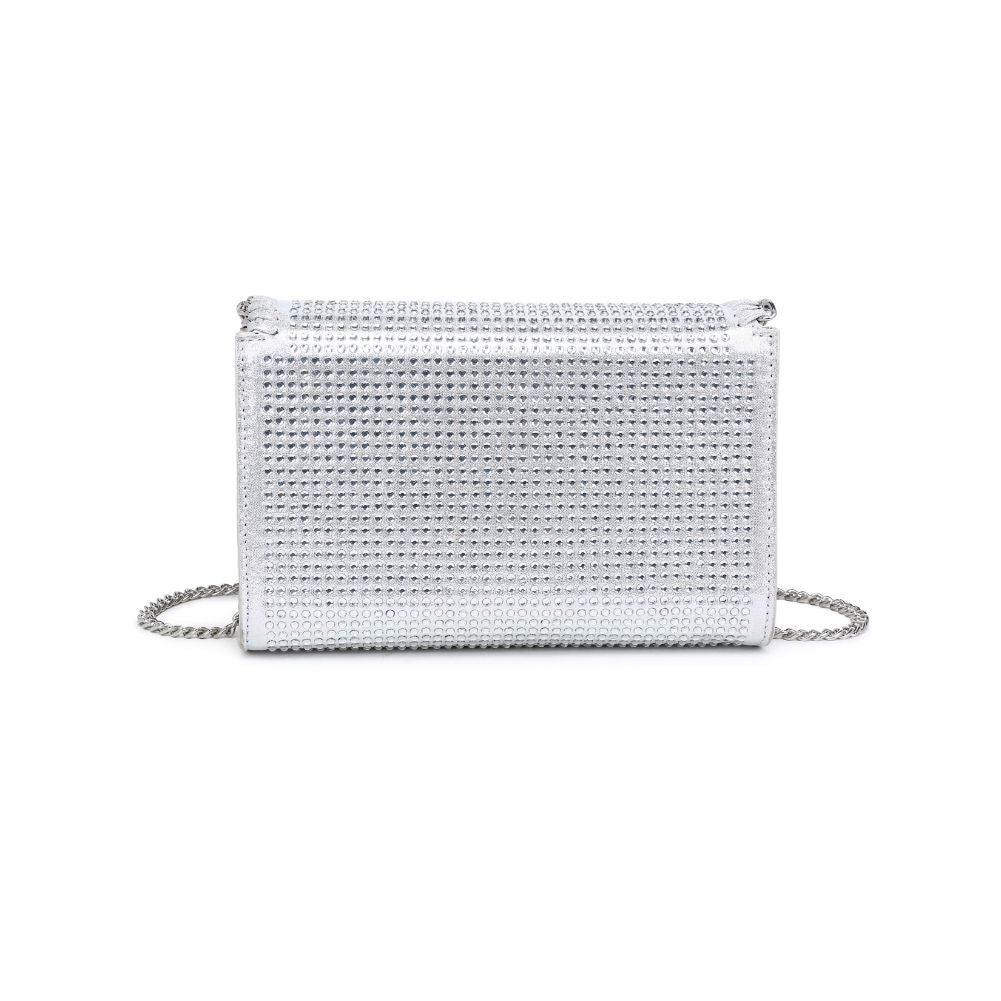 Product Image of Urban Expressions Gloria Crossbody 840611120748 View 7 | Silver