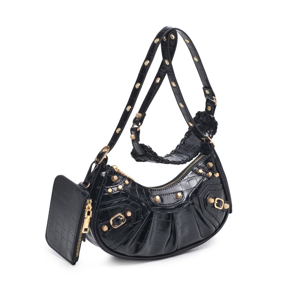 Product Image of Urban Expressions Bellatrix Crossbody 840611104076 View 6 | Black