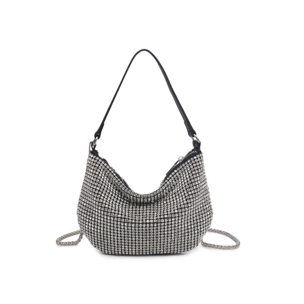 Product Image of Urban Expressions Marylin Evening Bag 840611102607 View 7 | Silver