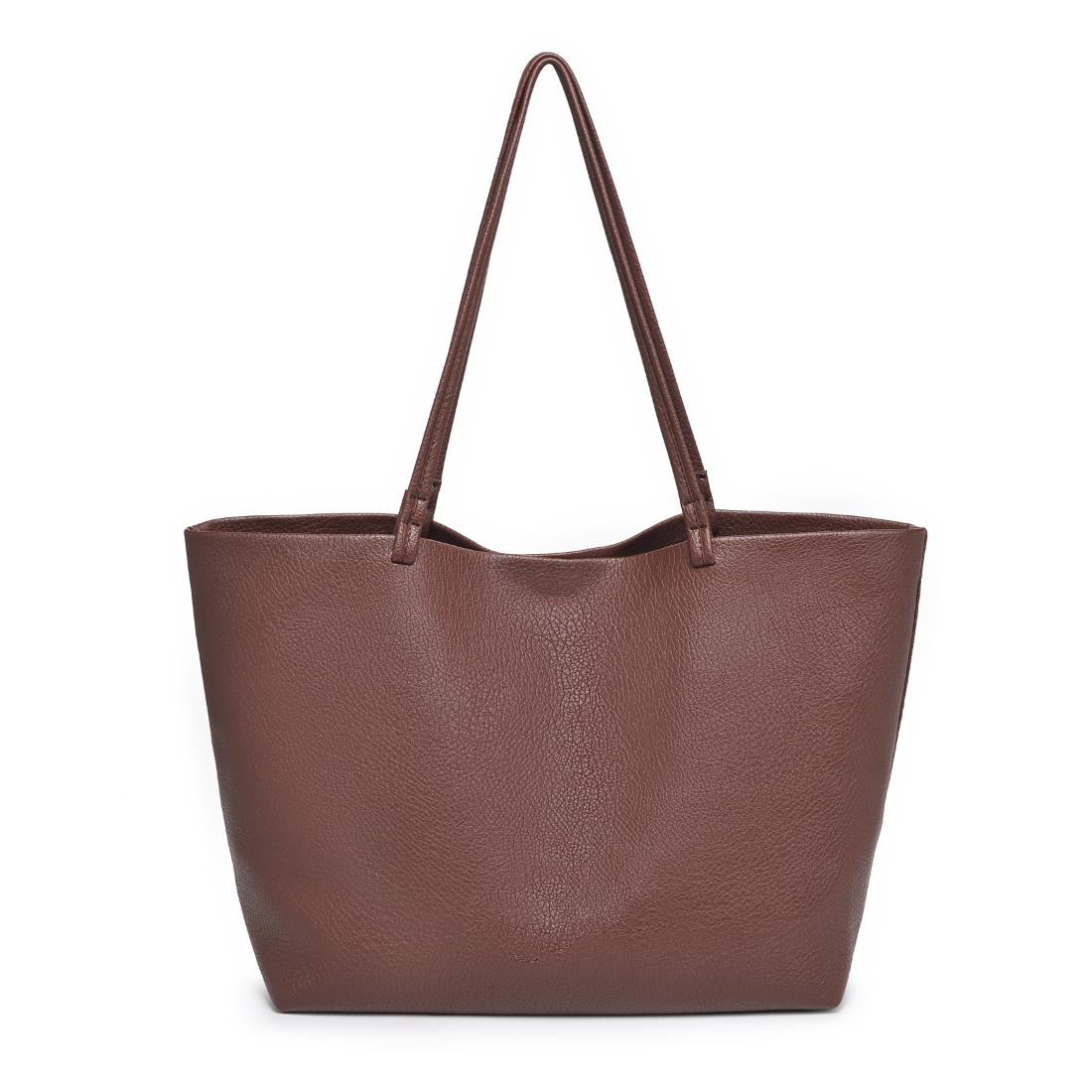 Product Image of Urban Expressions Alma Tote 840611146816 View 5 | Chocolate