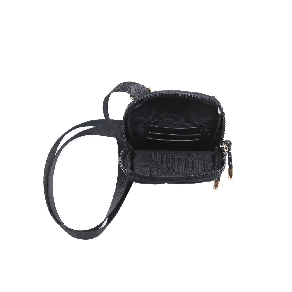 Product Image of Urban Expressions Tess Cell Phone Crossbody 840611177544 View 8 | Black