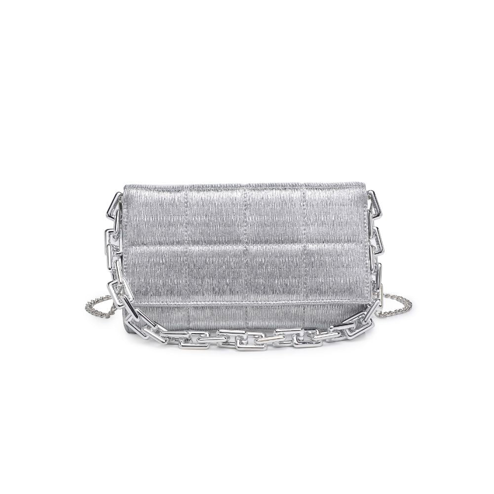 Product Image of Urban Expressions Blaire Crossbody 840611113931 View 5 | Silver