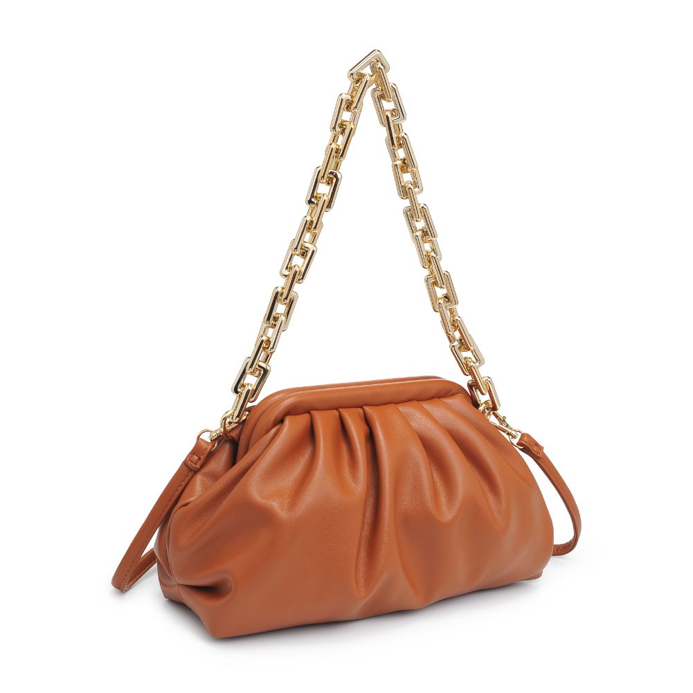 Product Image of Urban Expressions Cassie Crossbody 840611183101 View 6 | Cognac