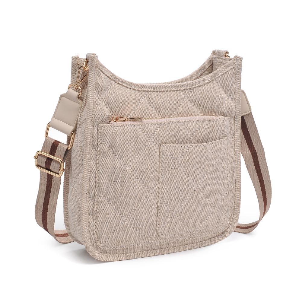 Product Image of Urban Expressions Harlie Crossbody 840611102744-inactive View 6 | Oatmeal