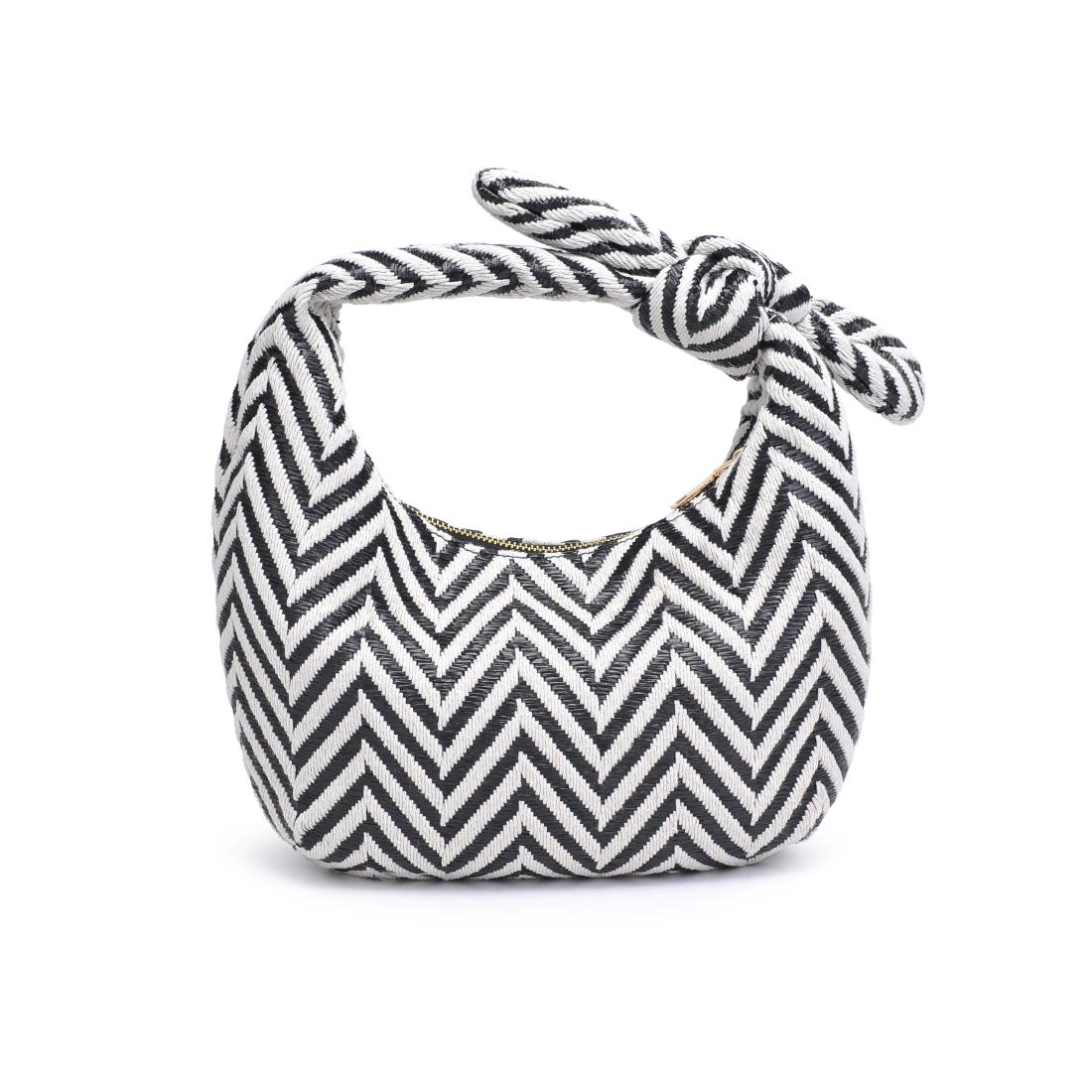 Product Image of Urban Expressions Penny Clutch 840611150202 View 7 | Black White