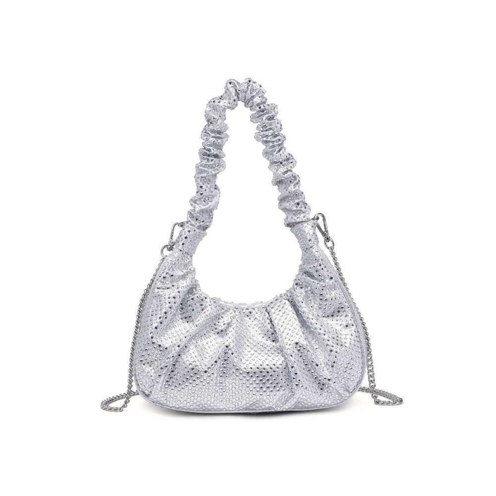 Product Image of Urban Expressions Trina Crossbody 840611115232 View 7 | Silver