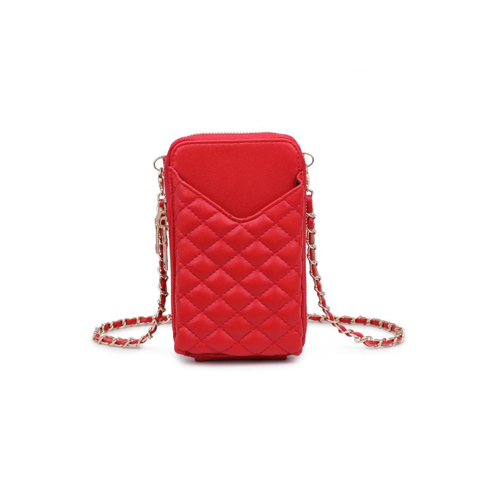 Product Image of Urban Expressions Bodie Cell Phone Crossbody 840611123367 View 5 | Red