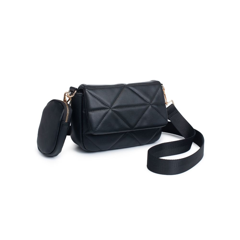 Product Image of Urban Expressions Tasha Crossbody 840611185631 View 7 | Black