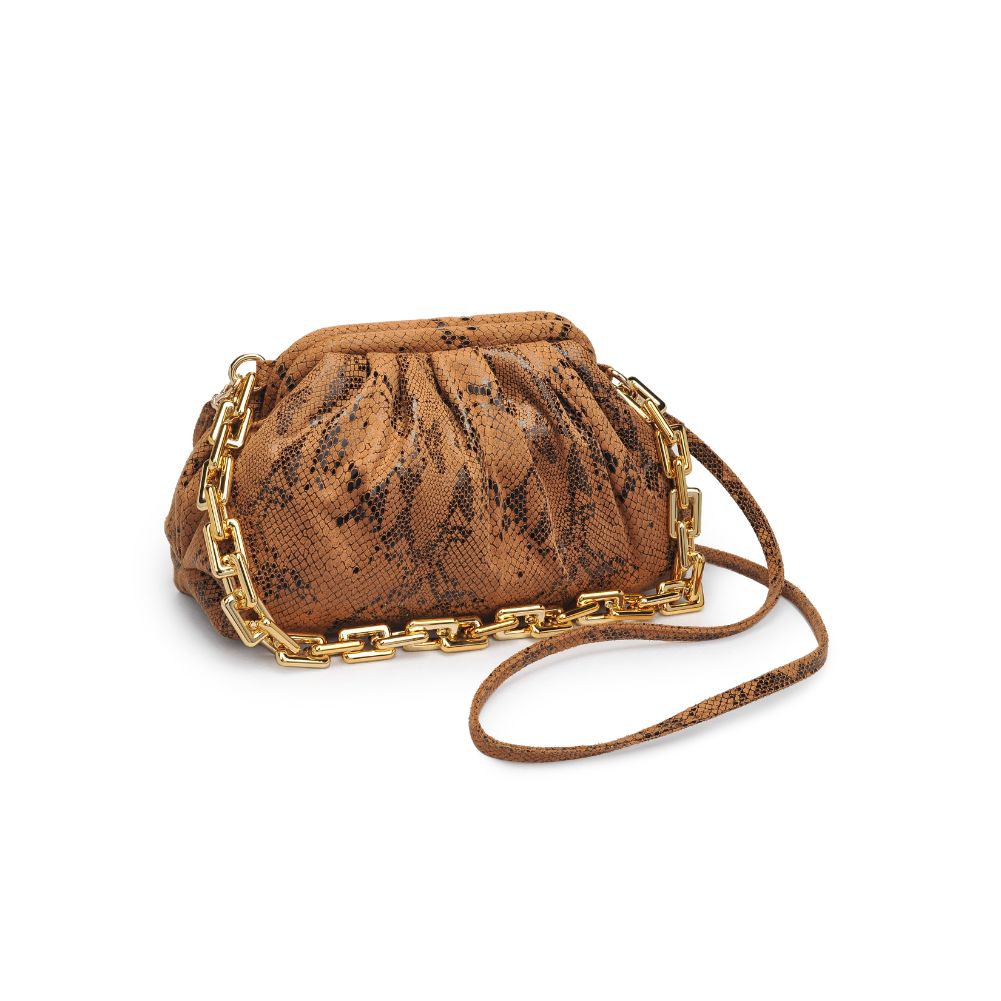 Product Image of Urban Expressions Cassie Clutch 840611174970 View 6 | Camel