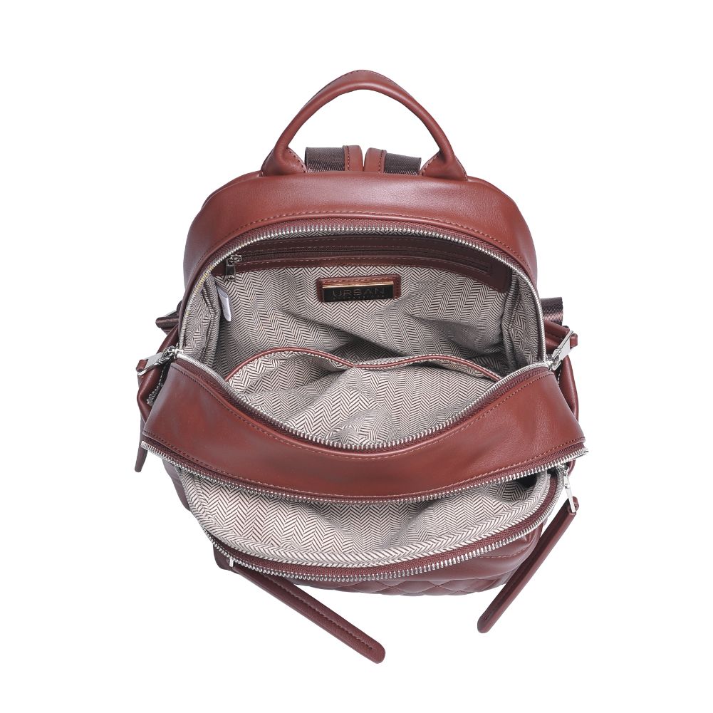 Product Image of Urban Expressions Briana Backpack 818209011921 View 8 | Chocolate