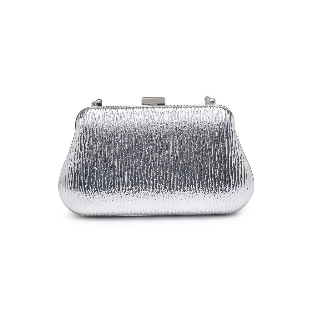 Product Image of Urban Expressions Merigold Evening Bag 840611114112 View 7 | Silver