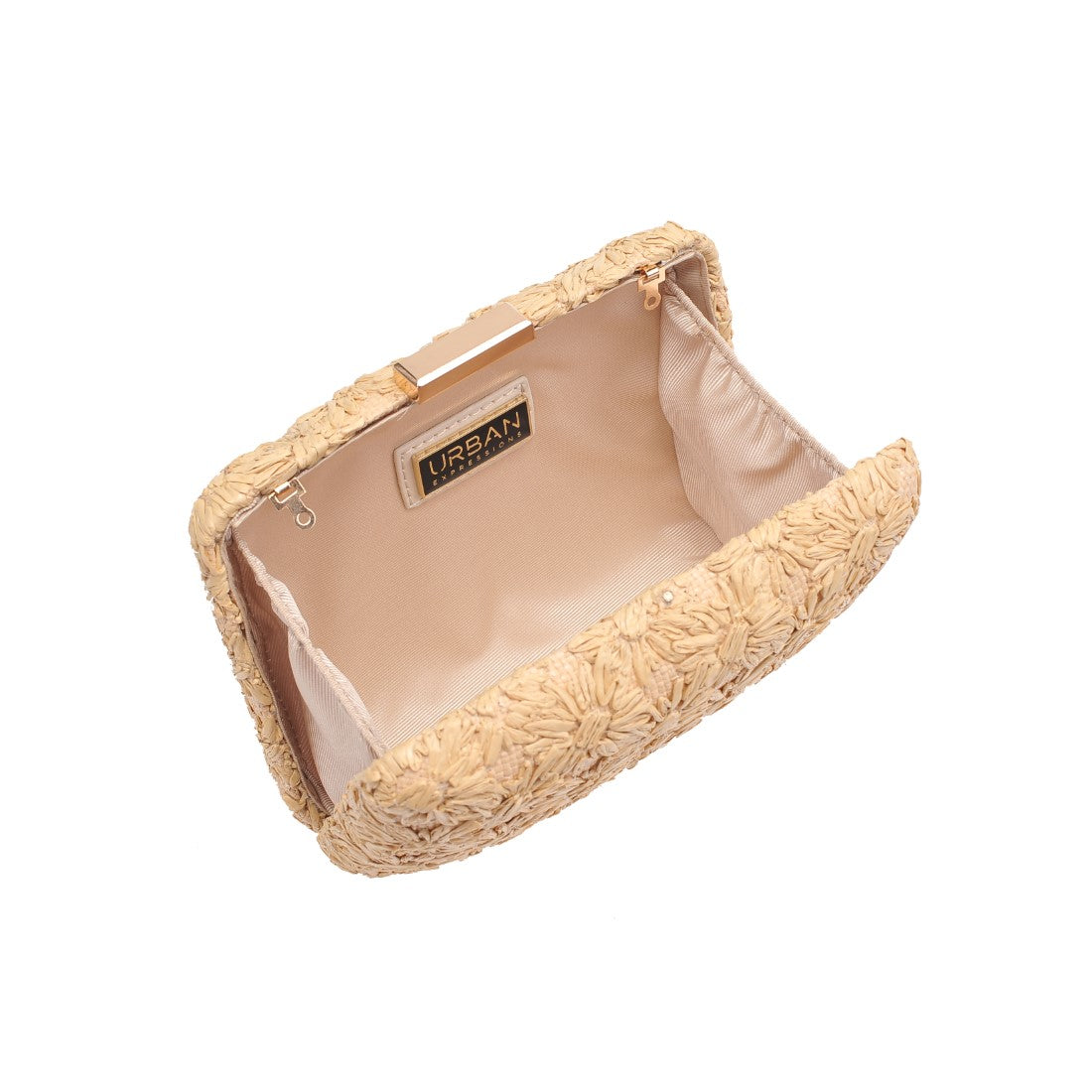 Product Image of Urban Expressions Samantha Evening Bag 840611149329 View 8 | Natural