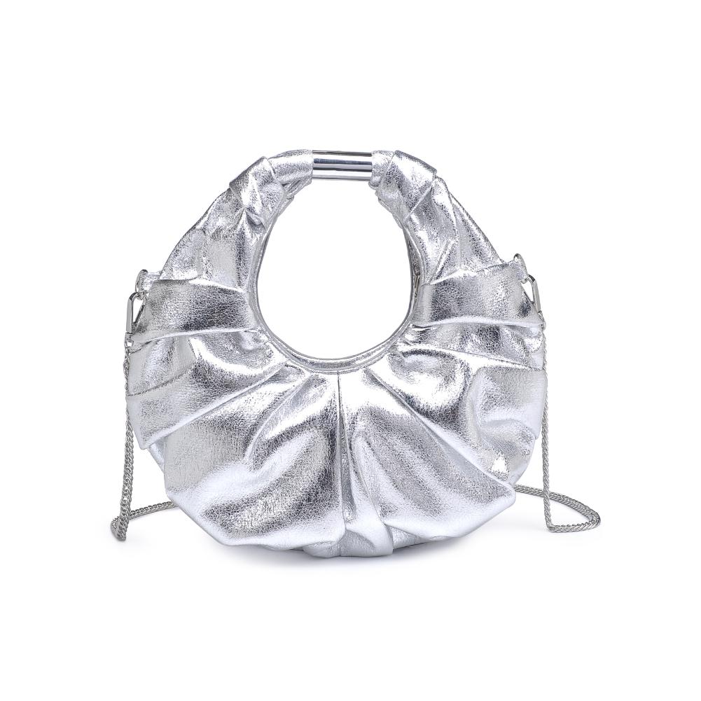 Product Image of Urban Expressions Sasha Crossbody 840611191427 View 7 | Silver