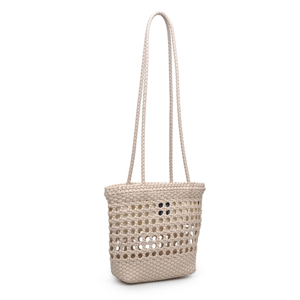 Product Image of Urban Expressions Cordoba Shoulder Bag 840611170316 View 6 | Cream