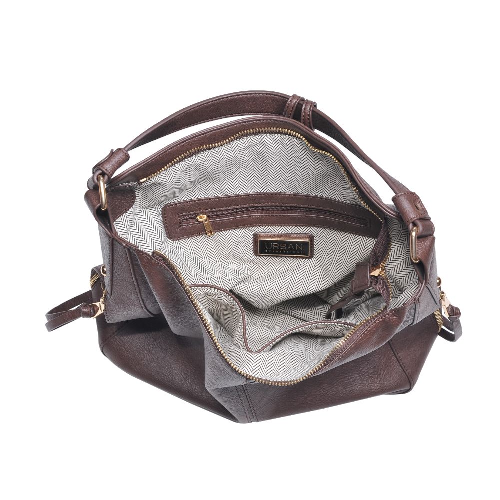 Product Image of Urban Expressions Wanda Hobo 818209011853 View 8 | Chocolate