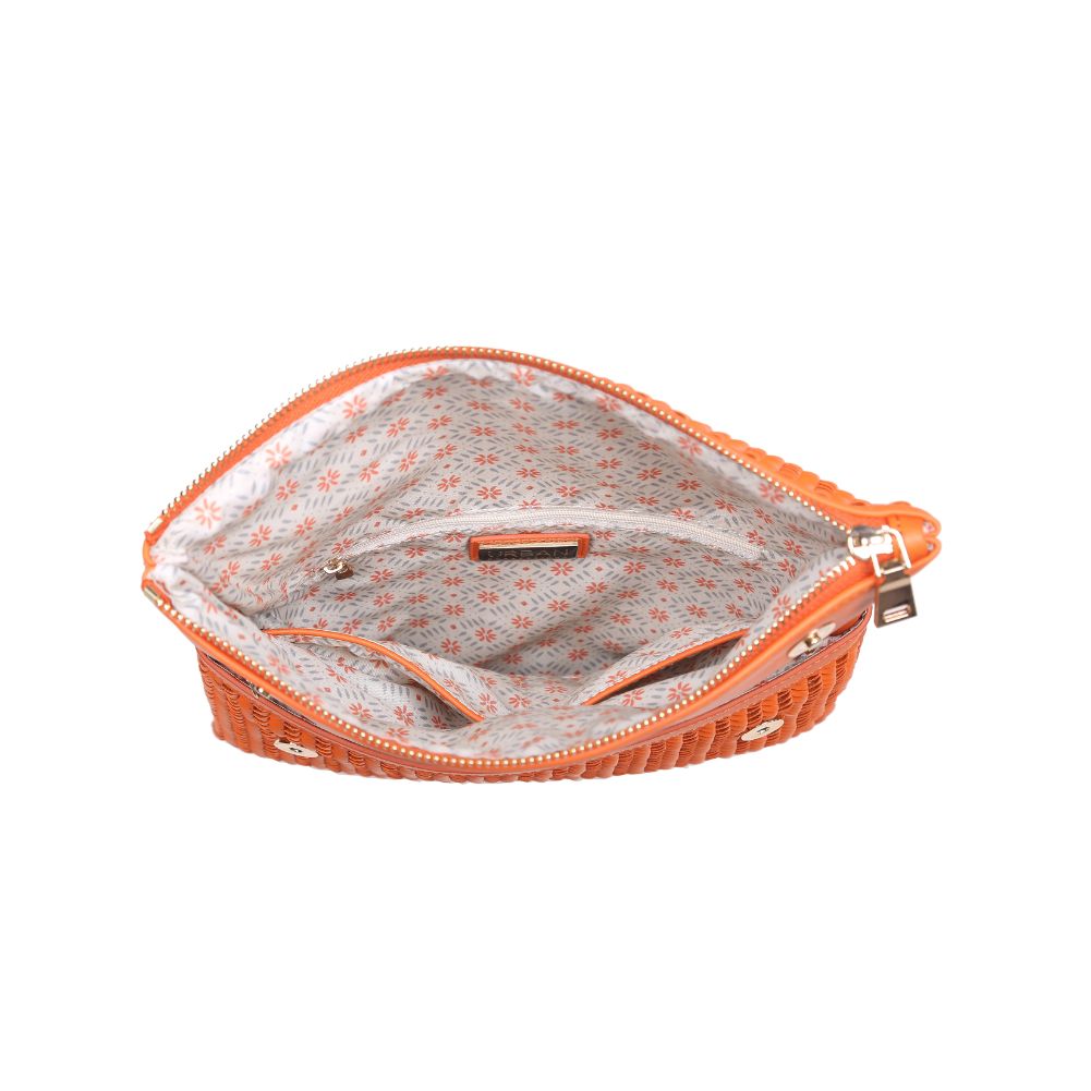 Product Image of Urban Expressions Carrie Clutch 840611170880 View 8 | Orange